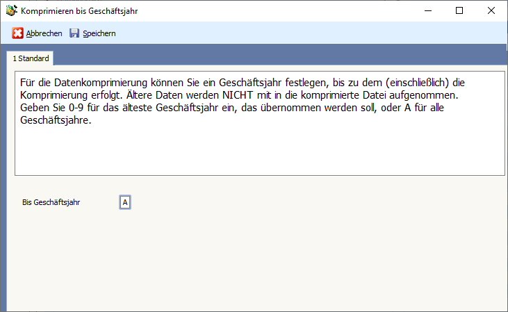 DB Assistent Datenkomprimierung Bewegungen