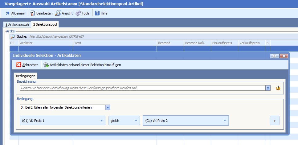 FeldvergleichErgebnis