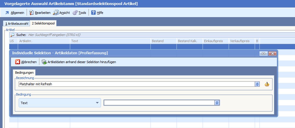 PlatzhalterMitRefreshErgebnis