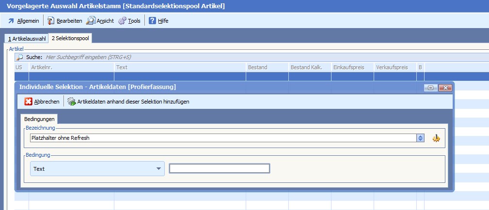 PlatzhalterOhneRefreshErgebnis
