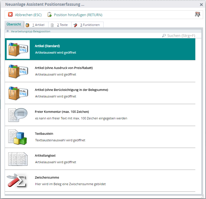 PosNeuerfassungsassi