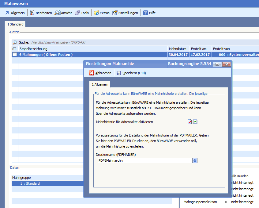 Mahnarchivaktivieren2
